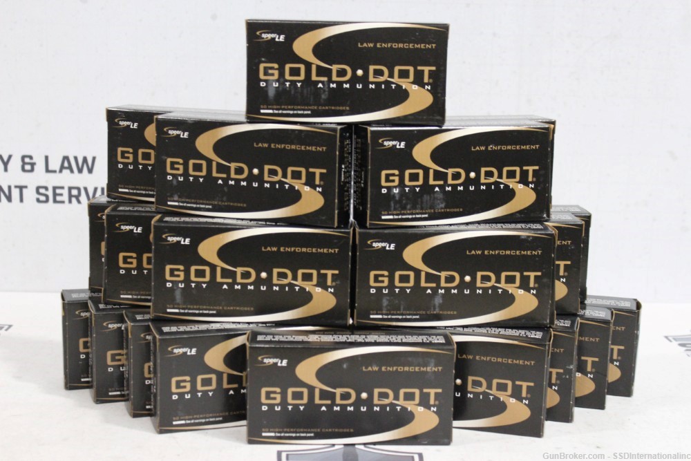 Speer Gold Dot 9mm +P 124GR GDHP 53617 DL/Adult Signature Required!-img-0