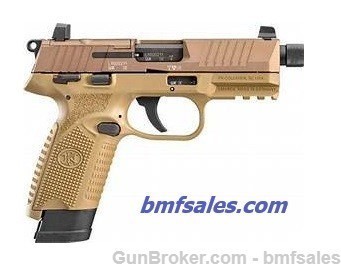 FNH 502 FDE Tactical .22LR 15+1 MRD Optic Ready NIB-img-0