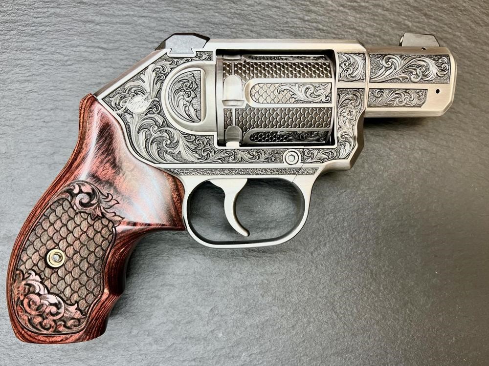 Kimber K6s K6 2" Fish Scale AAA Engraved by ALTAMONT Exclusive-img-6