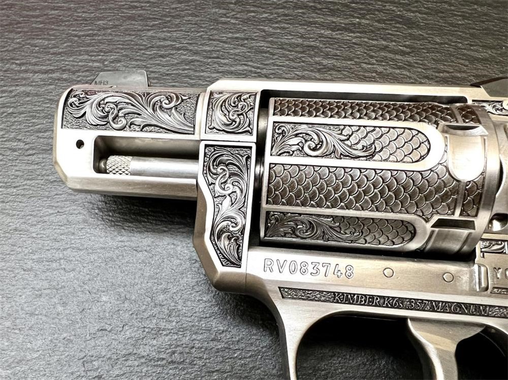 Kimber K6s K6 2" Fish Scale AAA Engraved by ALTAMONT Exclusive-img-2