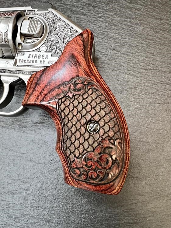 Kimber K6s K6 2" Fish Scale AAA Engraved by ALTAMONT Exclusive-img-4