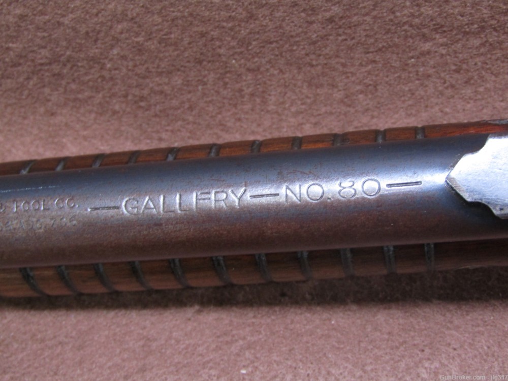 J Stevens Arms & Tool Co Gallery No 80 22 S/L/LR Pump Rifle C&R Okay-img-16