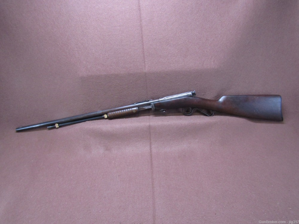 J Stevens Arms & Tool Co Gallery No 80 22 S/L/LR Pump Rifle C&R Okay-img-10