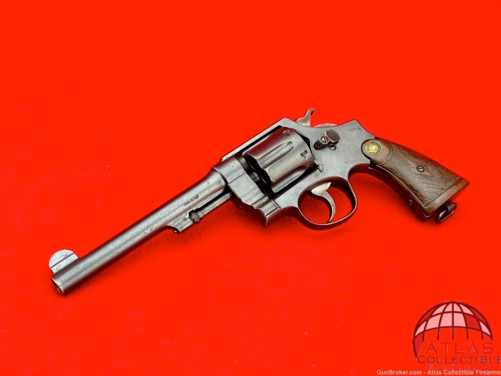 British Contract S&W 2nd Model 455 Hand Ejector - Converted to 45 Long Colt-img-0