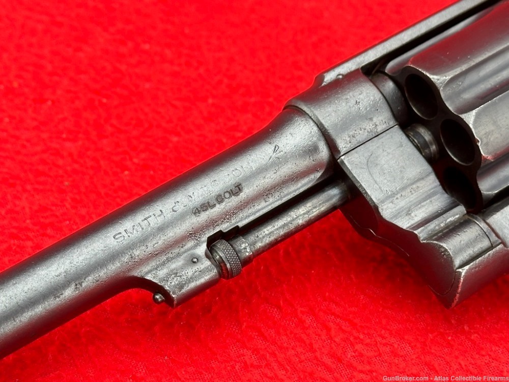British Contract S&W 2nd Model 455 Hand Ejector - Converted to 45 Long Colt-img-3