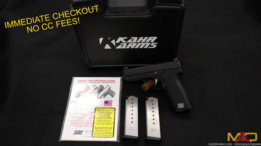 Kahr TP9 Type II 9mm New In Box Penny Start!-img-0