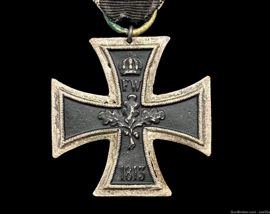 WW1 German Iron Cross EK2 Buckle Badge medal tinnie pre WW2 WWII uniform-img-4