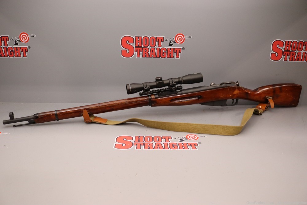 Tula 1891/30 Mosin Rifle 7.62x54R 29" * EX PU SNIPER *  Made 1943  *-img-1