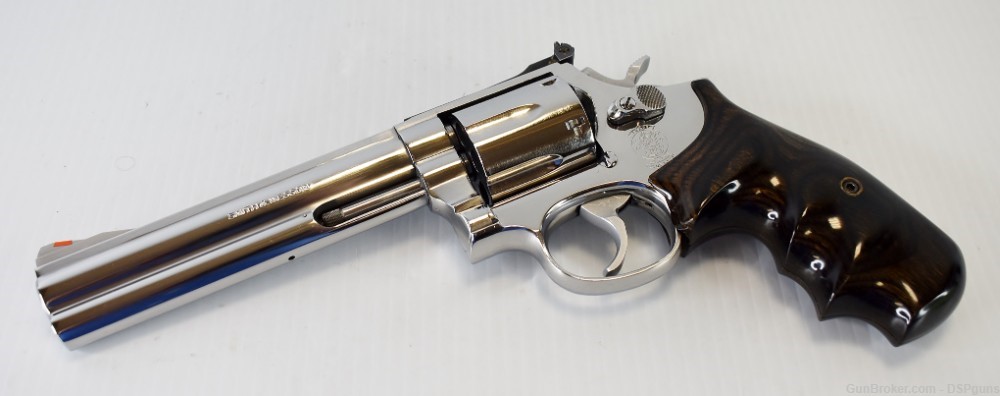 Smith & Wesson Model 686-1 .357 Magnum 6" Stainless Revolver - Circa 1987-img-2