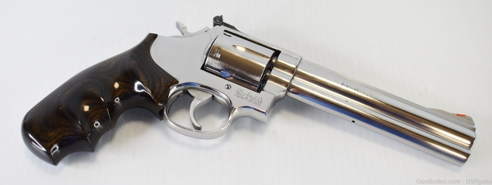 Smith & Wesson Model 686-1 .357 Magnum 6" Stainless Revolver - Circa 1987-img-6