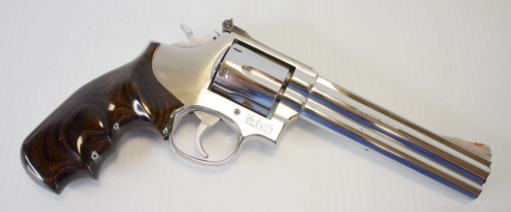 Smith & Wesson Model 686-1 .357 Magnum 6" Stainless Revolver - Circa 1987-img-5