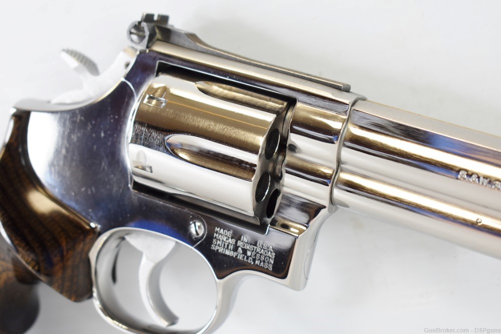 Smith & Wesson Model 686-1 .357 Magnum 6" Stainless Revolver - Circa 1987-img-30
