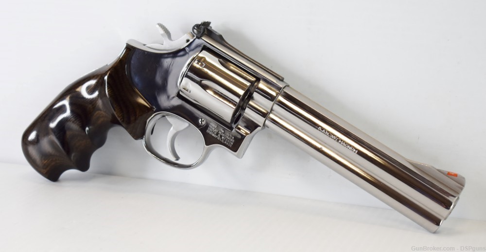 Smith & Wesson Model 686-1 .357 Magnum 6" Stainless Revolver - Circa 1987-img-22
