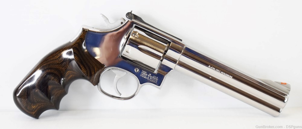 Smith & Wesson Model 686-1 .357 Magnum 6" Stainless Revolver - Circa 1987-img-21