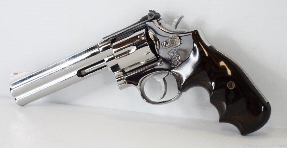 Smith & Wesson Model 686-1 .357 Magnum 6" Stainless Revolver - Circa 1987-img-11