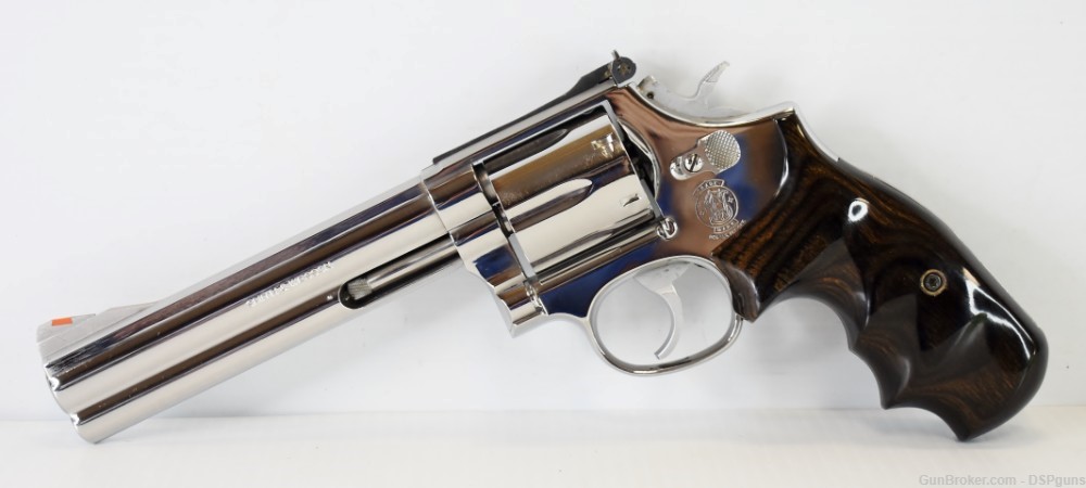 Smith & Wesson Model 686-1 .357 Magnum 6" Stainless Revolver - Circa 1987-img-9