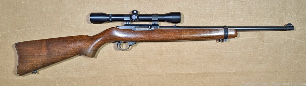 1966 Ruger 10/22 22LR 18.5" Carbine 10-22 22 LR Early SPI Scope-img-0