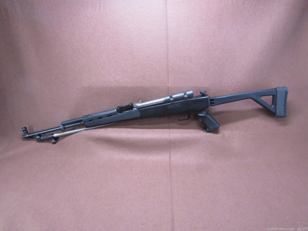 Norinco SKS 7.62x39 Semi Auto Rifle 20" Bayonet Folding Stock-img-9