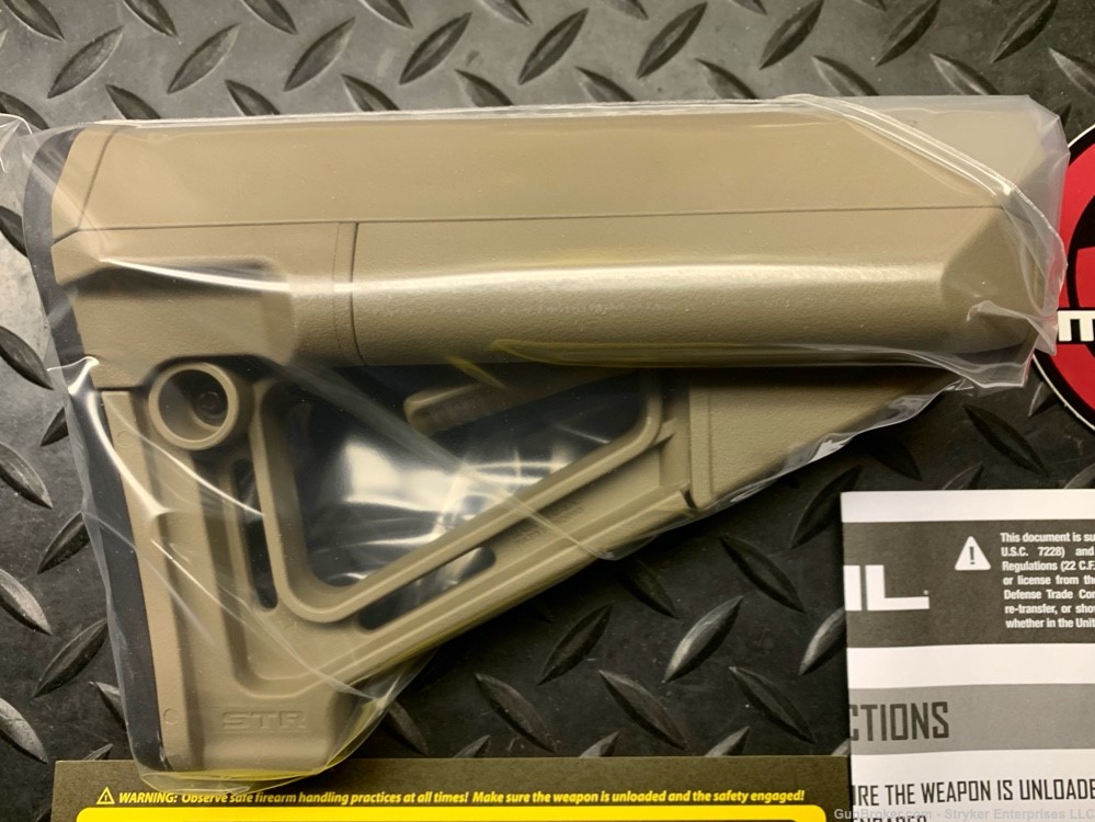 MAGPUL STR stock assembly - MAG470-FDE *BRAND NEW*-img-1