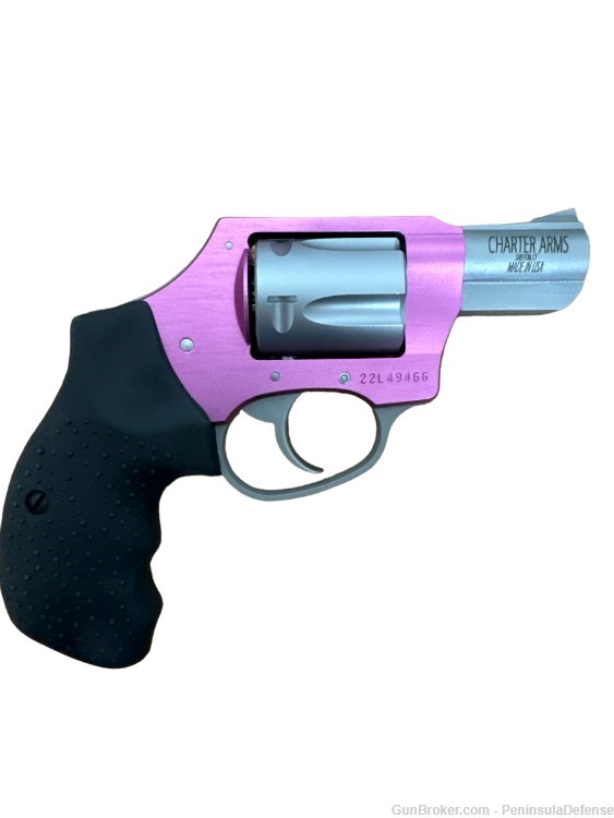 CHARTER ARMS PINK LADY REVOLER 5 ROUND 38SPL-img-1