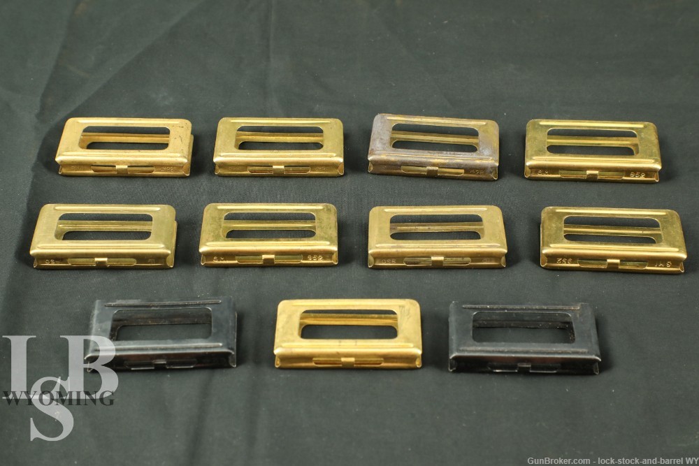 11x 6rd Italian Carcano 6.5 and 7.3 Stripper Clips-img-0