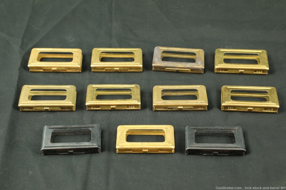 11x 6rd Italian Carcano 6.5 and 7.3 Stripper Clips-img-1
