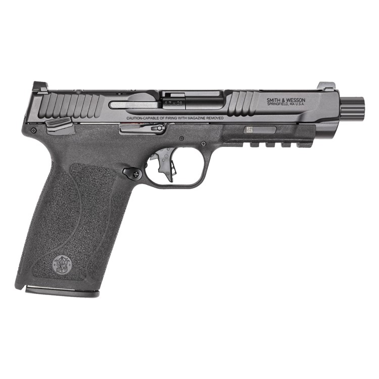 SMITH & WESSON M&P 5.7 5in Threaded Barrel Thumb Safety 22rd Pistol (13347)-img-1