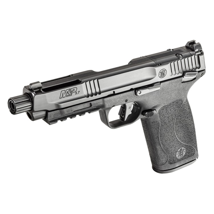 SMITH & WESSON M&P 5.7 5in Threaded Barrel Thumb Safety 22rd Pistol (13347)-img-3