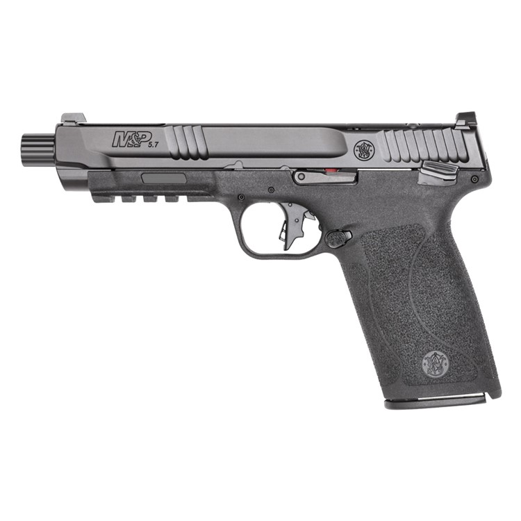 SMITH & WESSON M&P 5.7 5in Threaded Barrel Thumb Safety 22rd Pistol (13347)-img-2