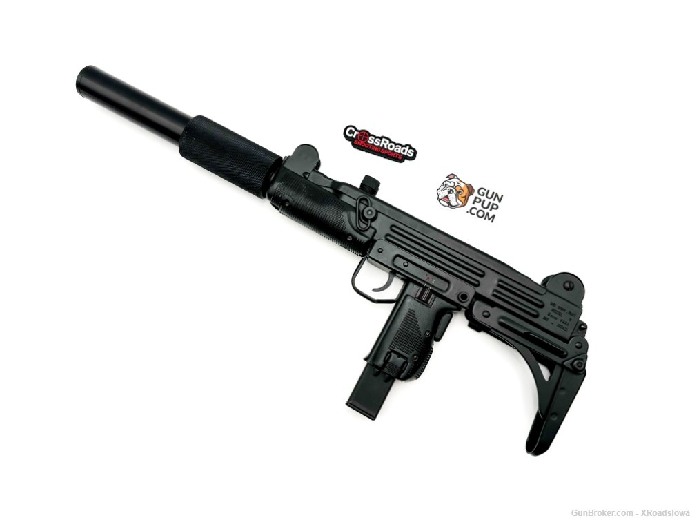 IMI UZI Model B 9mm Luger w/ Original Box and Manual-img-1