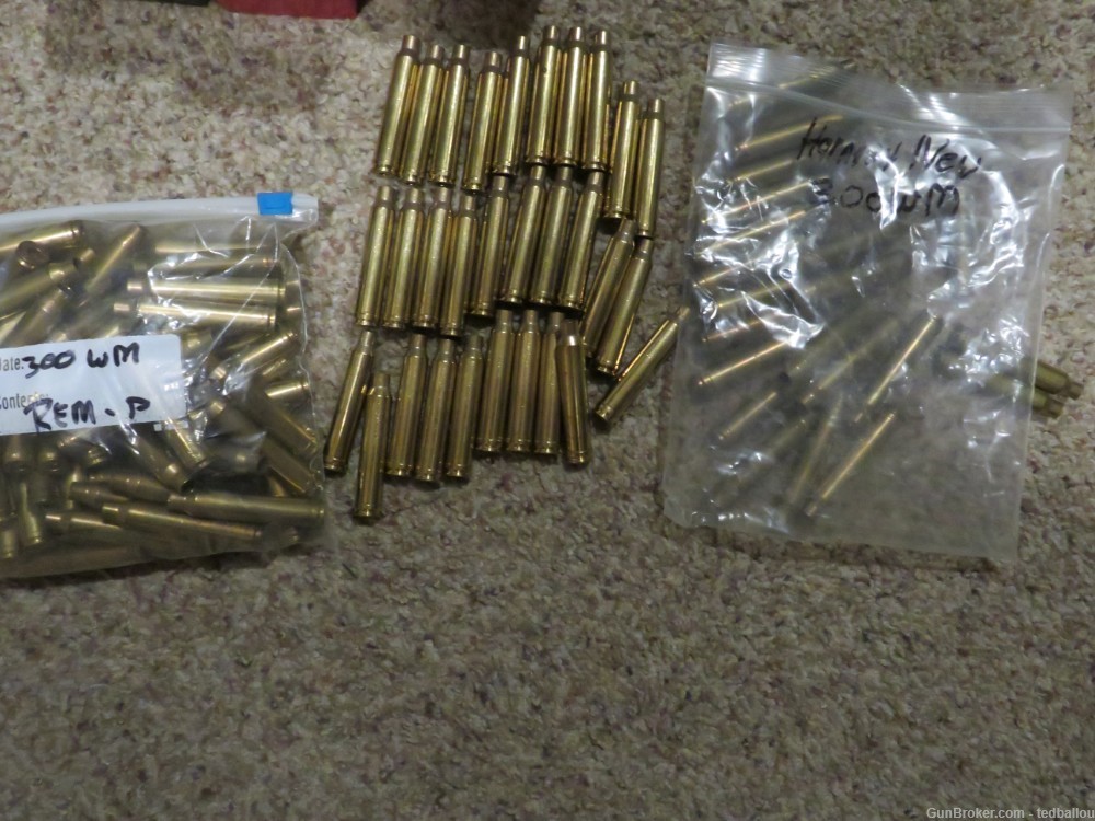 300 Win Mag Reloading Supply Package with Dies, Cases, Ammo and Bullets-img-6