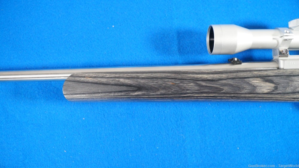 RUGER 10/22 STAINLESS STEEL WITH ORIGINAL ZYTEL BOAT PADDLE STOCK (19796)-img-4