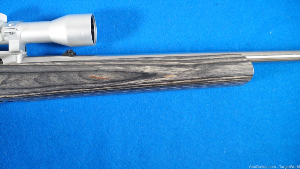 RUGER 10/22 STAINLESS STEEL WITH ORIGINAL ZYTEL BOAT PADDLE STOCK (19796)-img-8