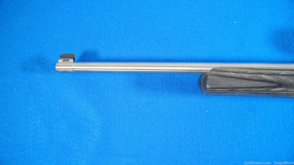 RUGER 10/22 STAINLESS STEEL WITH ORIGINAL ZYTEL BOAT PADDLE STOCK (19796)-img-5