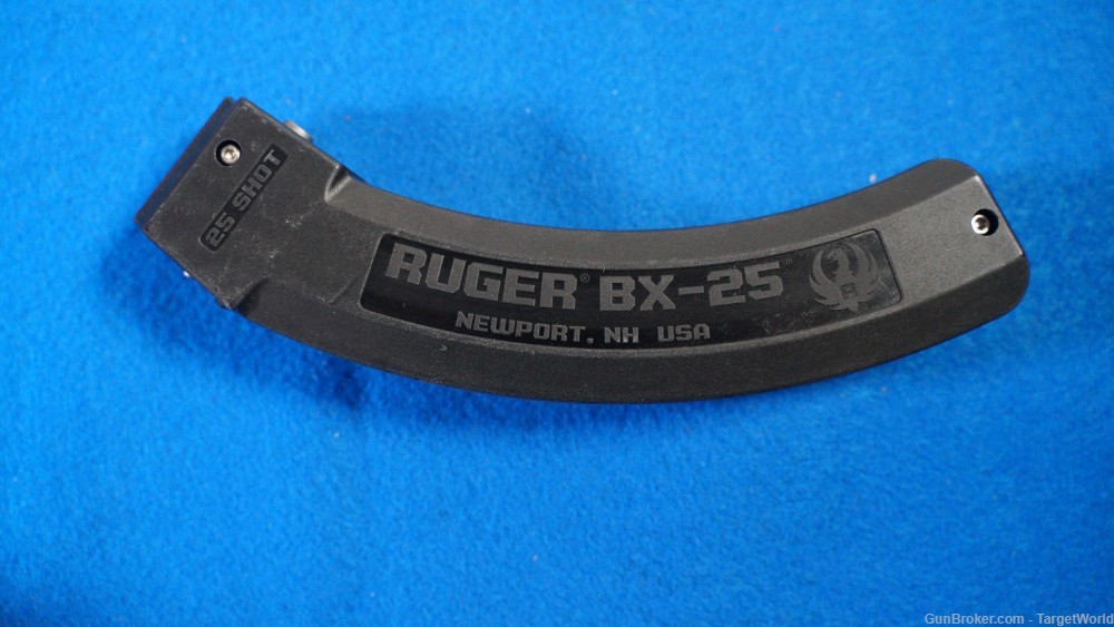 RUGER 10/22 STAINLESS STEEL WITH ORIGINAL ZYTEL BOAT PADDLE STOCK (19796)-img-46