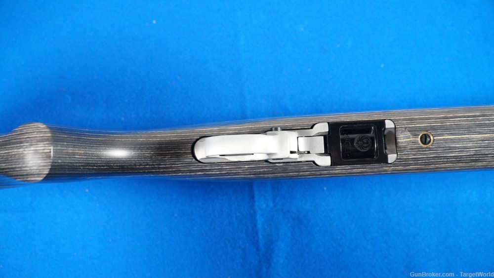 RUGER 10/22 STAINLESS STEEL WITH ORIGINAL ZYTEL BOAT PADDLE STOCK (19796)-img-17
