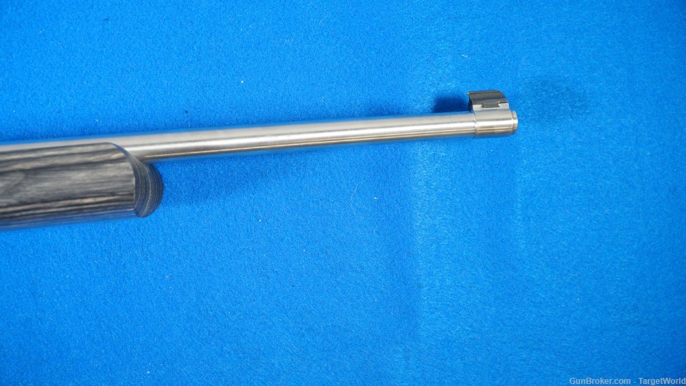 RUGER 10/22 STAINLESS STEEL WITH ORIGINAL ZYTEL BOAT PADDLE STOCK (19796)-img-9