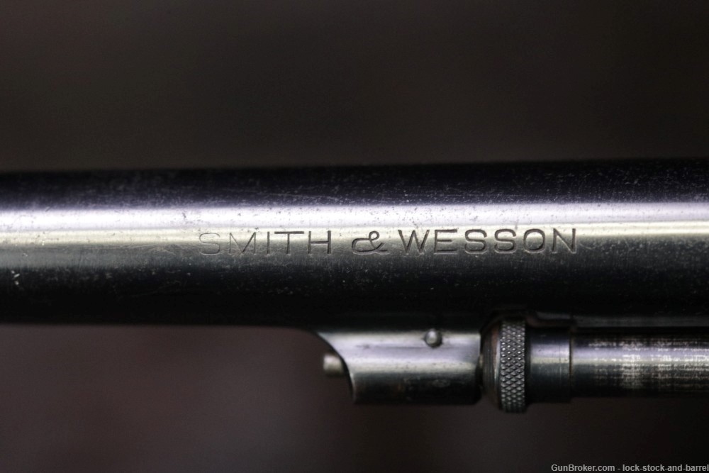 Smith& Wesson S&W Model M&P 1905 4th Change .38 Spl 6" Revolver 1915-42 C&R-img-14
