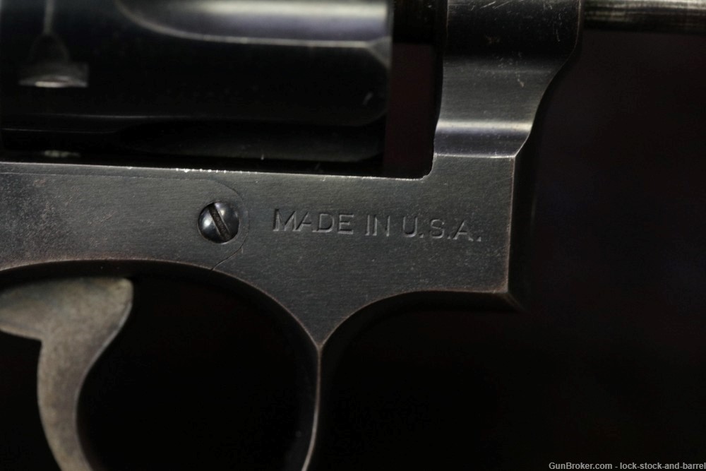 Smith& Wesson S&W Model M&P 1905 4th Change .38 Spl 6" Revolver 1915-42 C&R-img-11