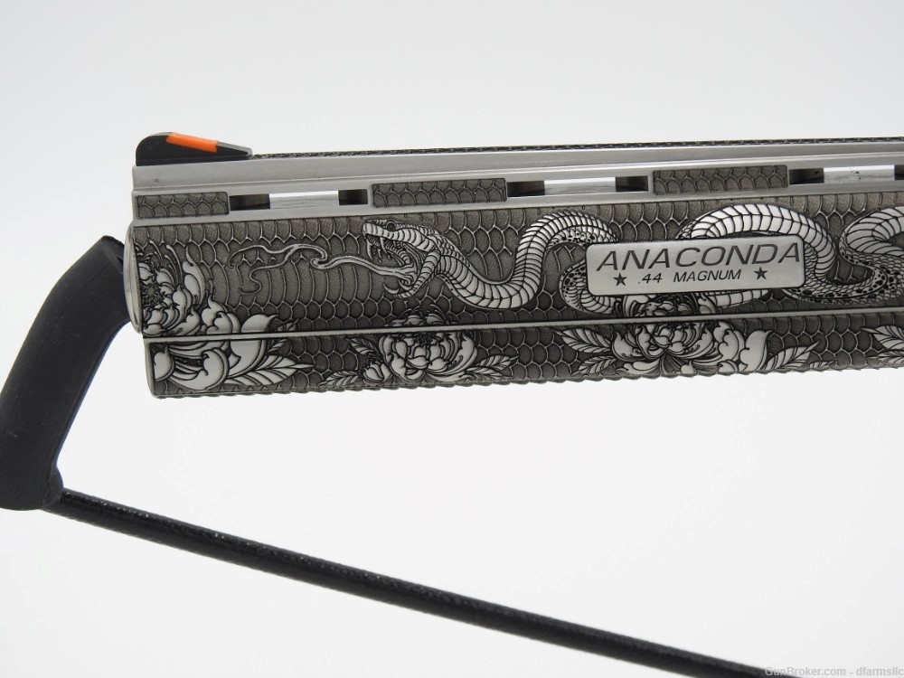 Extremely Rare Collectible Stunning Custom Engraved Colt Anaconda 8" 44 MAG-img-4