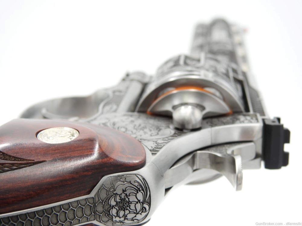 Extremely Rare Collectible Stunning Custom Engraved Colt Anaconda 8" 44 MAG-img-39