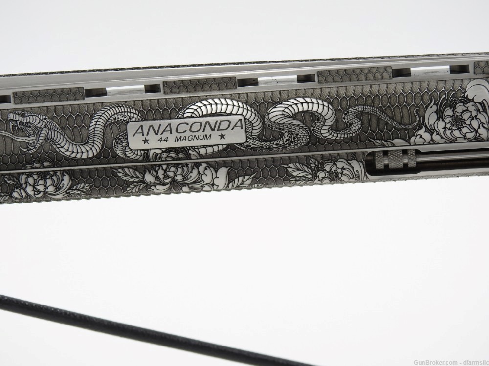 Extremely Rare Collectible Stunning Custom Engraved Colt Anaconda 8" 44 MAG-img-5