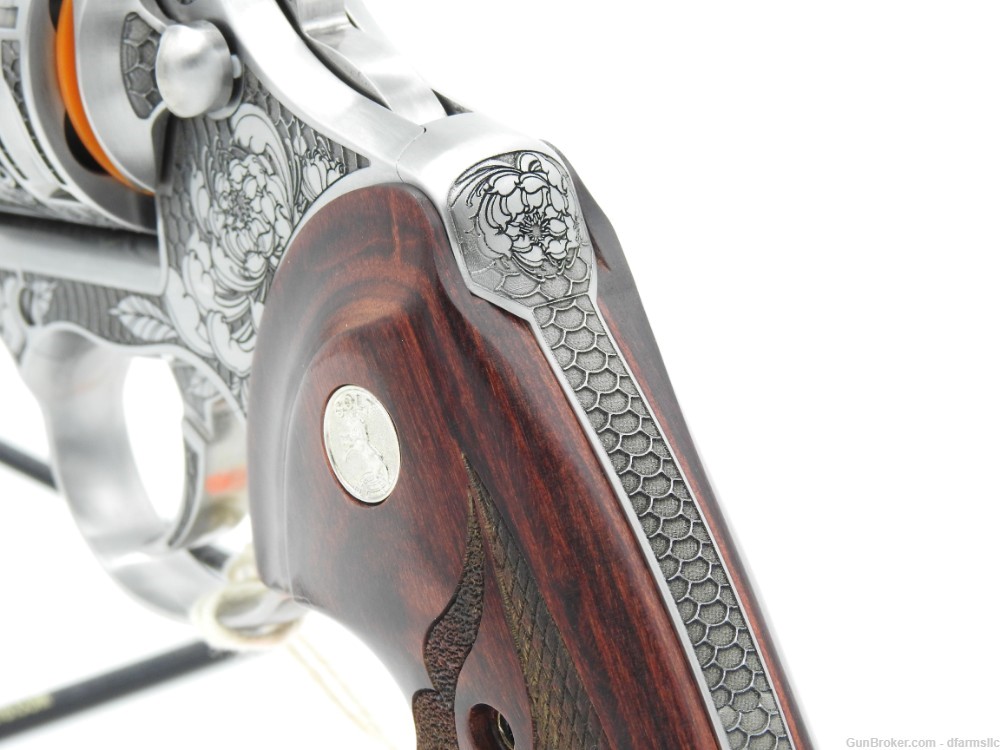 Extremely Rare Collectible Stunning Custom Engraved Colt Anaconda 8" 44 MAG-img-11