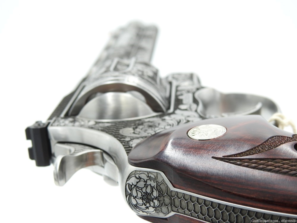 Extremely Rare Collectible Stunning Custom Engraved Colt Anaconda 8" 44 MAG-img-38
