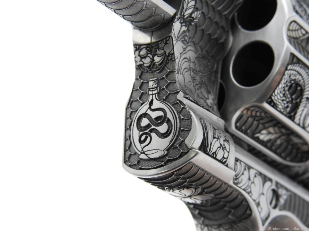 Extremely Rare Collectible Stunning Custom Engraved Colt Anaconda 8" 44 MAG-img-29