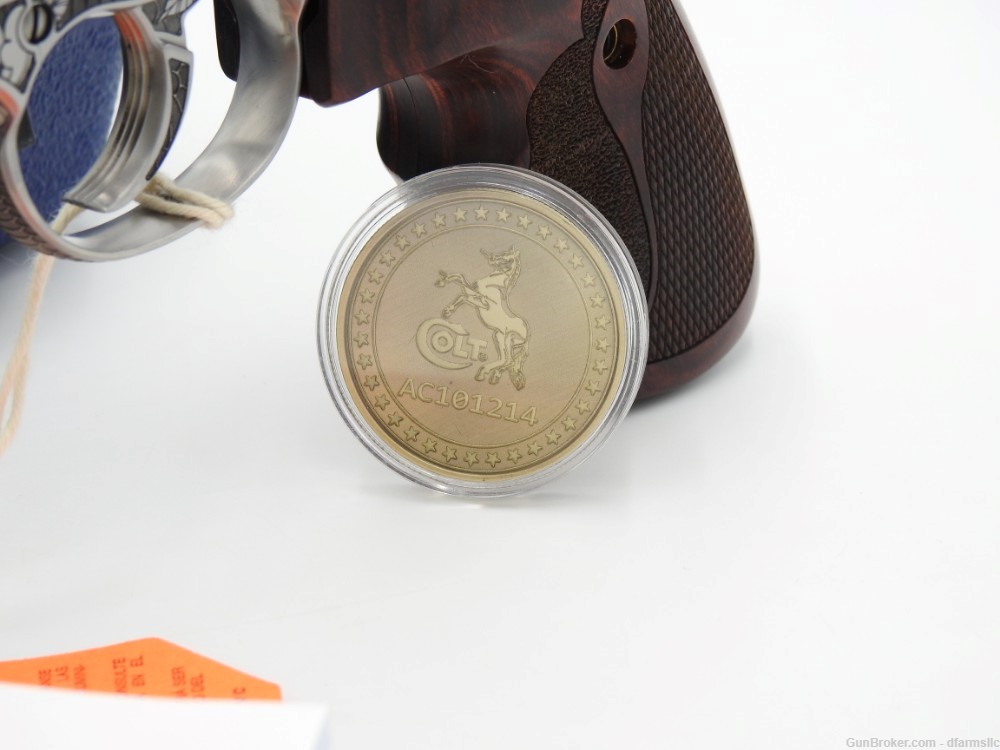 Extremely Rare Collectible Stunning Custom Engraved Colt Anaconda 8" 44 MAG-img-2
