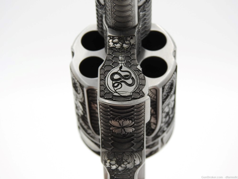 Extremely Rare Collectible Stunning Custom Engraved Colt Anaconda 8" 44 MAG-img-30
