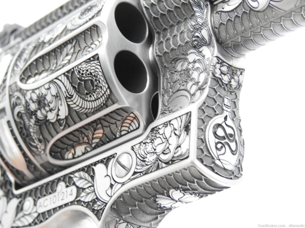 Extremely Rare Collectible Stunning Custom Engraved Colt Anaconda 8" 44 MAG-img-28