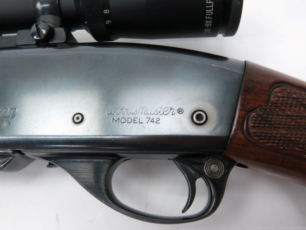 Remington 742 Woodsmaster 30-06 22" Semi-Automatic Rifle w/ Scope & Mag-img-11