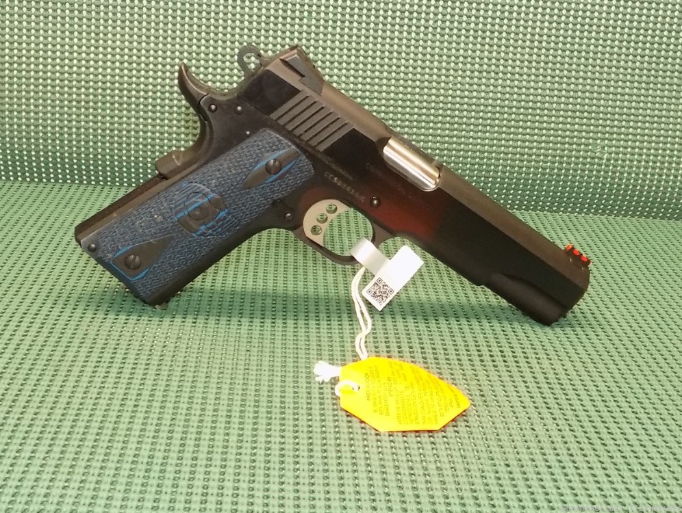Colt 1911 Govt. Competition. Blue .45ACP #O1970CCS New NO RESERVE-img-0